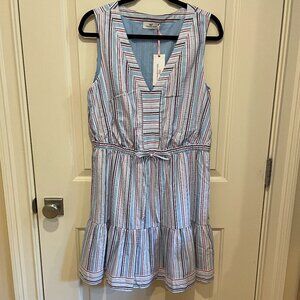 NWT Vineyard Vines Striped Seersucker Dress